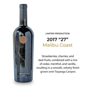 "27" 2017 Cab Syrah Malibu Coast
